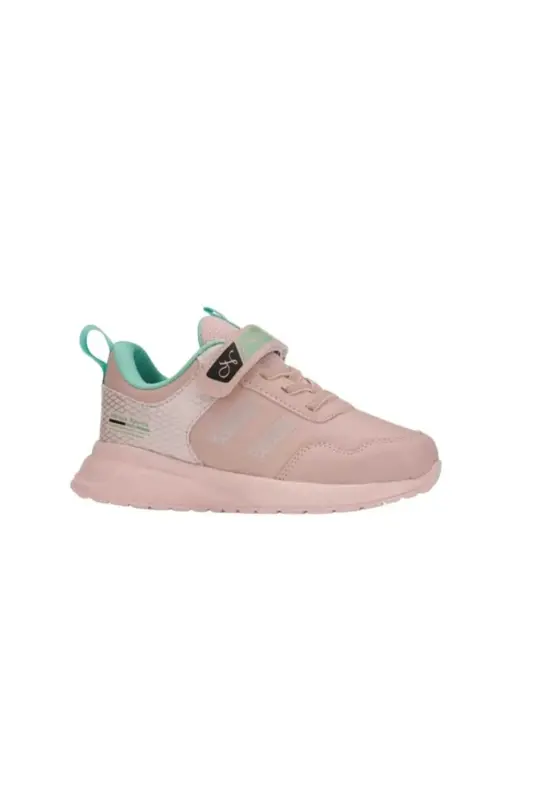 Kids Sneaker Esnek Hafif Rahat Çocuk Spor Ayakkabı Tam Kalıp Günlük Ayakkabı Pudra Nrops - pudra-suyeşil - GENEL MARKALAR
