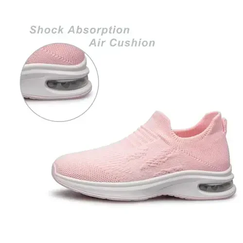 Kids Sock Shoes Boys Girls Sneakers Athletic Fitness Tennis Walking School Shoes for Toddler/Little Kid/Big Kid - 6