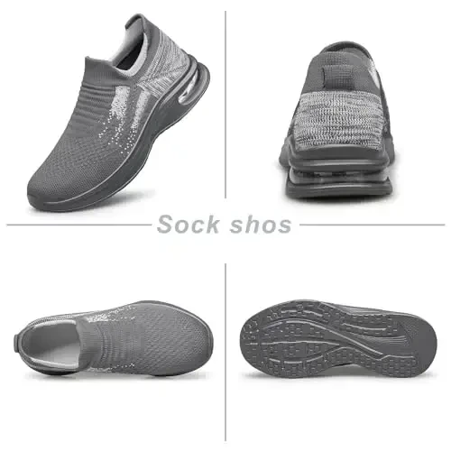 Kids Sock Shoes Boys Girls Sneakers Athletic Fitness Tennis Walking School Shoes for Toddler/Little Kid/Big Kid - 7