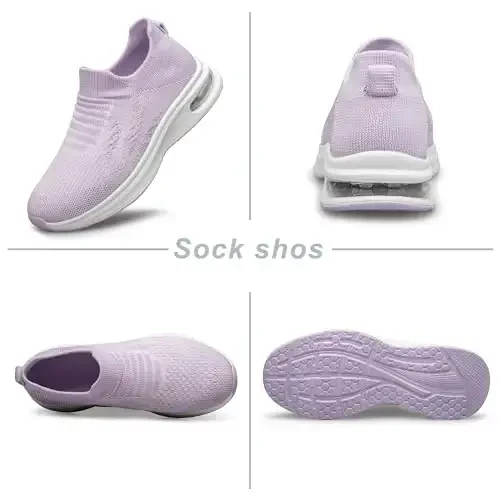 Kids Sock Shoes Boys Girls Sneakers Athletic Fitness Tennis Walking School Shoes for Toddler/Little Kid/Big Kid - 7