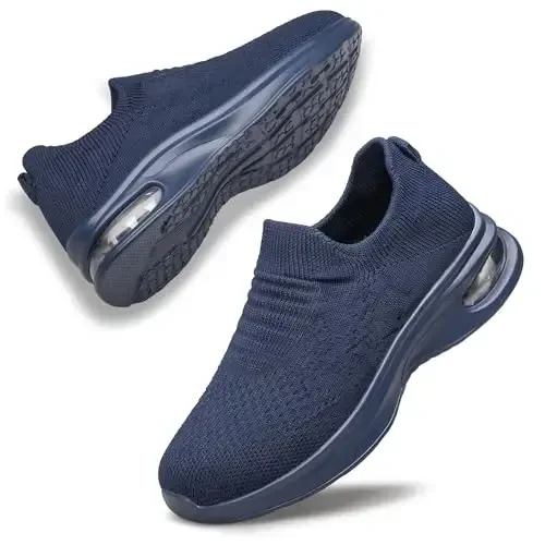 Kids Sock Shoes Boys Girls Sneakers Athletic Fitness Tennis Walking School Shoes for Toddler/Little Kid/Big Kid - 4