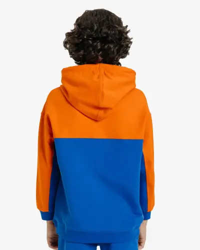 Kids' Sports Suit - BLUE / ORANGE - 5