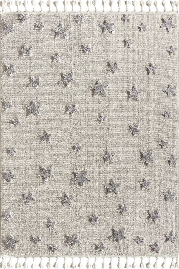 Kids - Starry Anti-Allergic Star Figured Baby Room Rug - 22