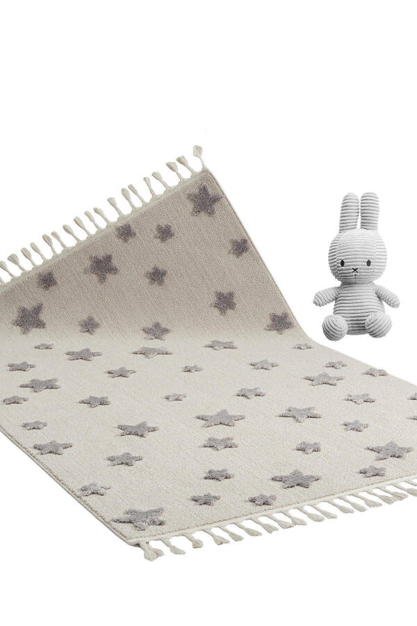 Kids - Starry Anti-Allergic Star Figured Baby Room Rug - 28