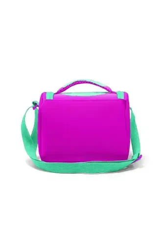 Kids Su Yeşili Pembe Kedi Desenli 3’lü Okul Çanta Seti SET0123707-Su Yeşili Pembe - 6