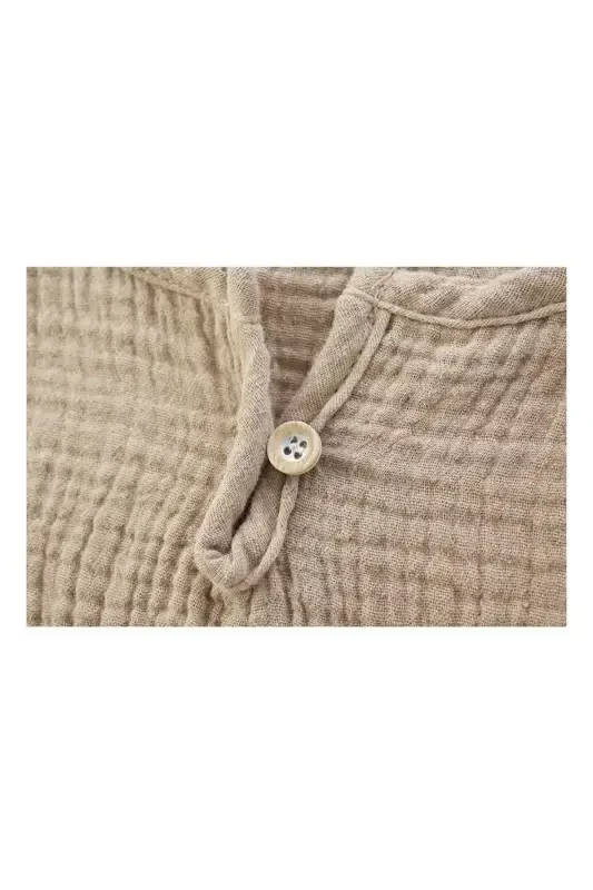 Kids Summer Bohemian Set-beige - 6