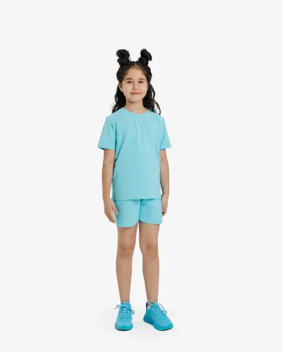 Kid's T-shirt - BLUE - 4