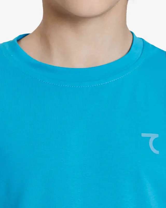 Kid's T-shirt - BLUE - 4