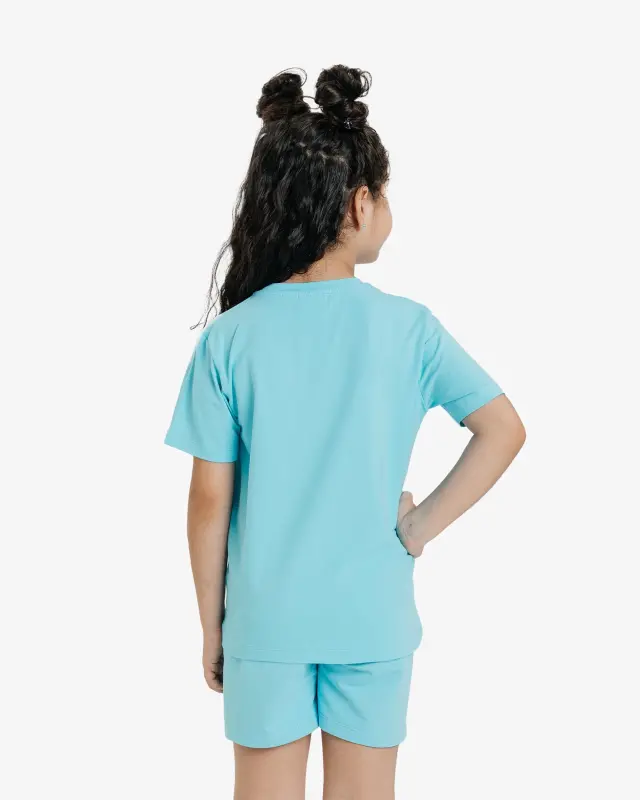 Kidʻs T-shirt - BLUE - 3