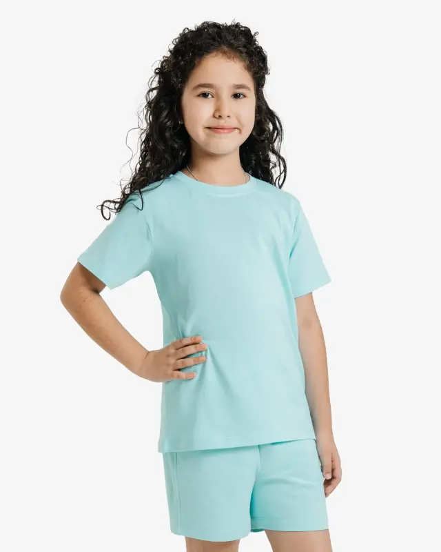 Kid's T-shirt - LIGHT BLUE - 3