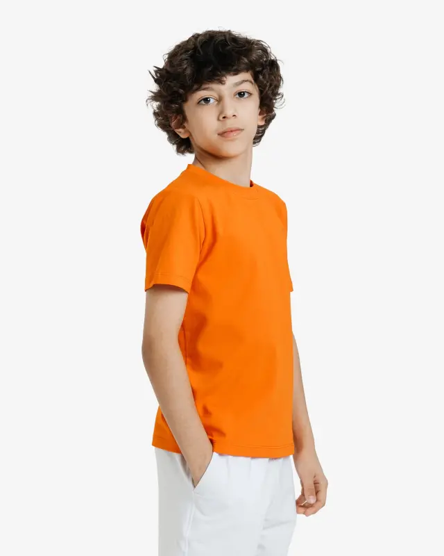Kid's T-shirt - ORANGE - 2