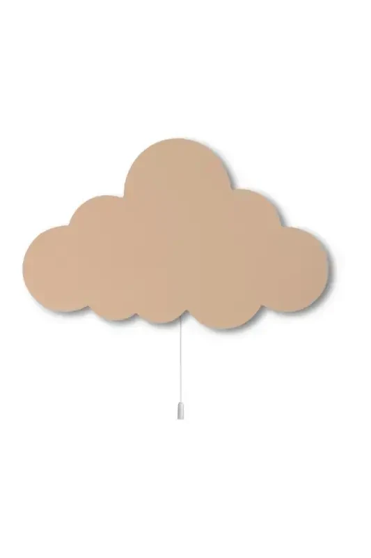 Kids Teens Bedroom Girl Boy Baby Wall Decor Cloud Lighting Models-Cappucino - 1