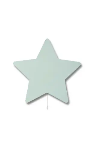 Kids Teens Bedroom Girl Boy Baby Wall Decor Star Lighting Models-Mint 