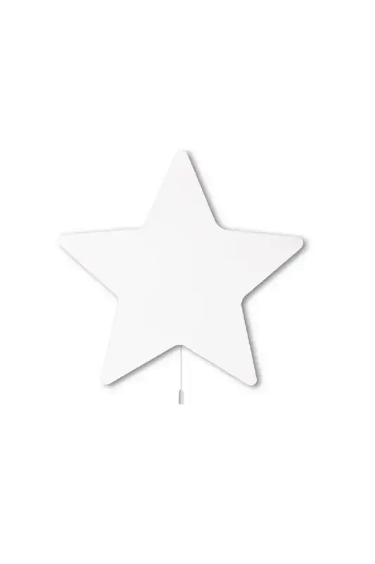 Kids Teens Bedroom Girl Boy Baby Wall Decor Star Lighting Models-White - Modazone
