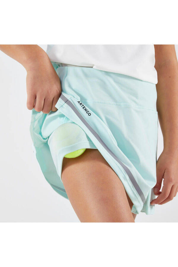 Kids Tennis Skirt - Light Green - TSK900 - 27