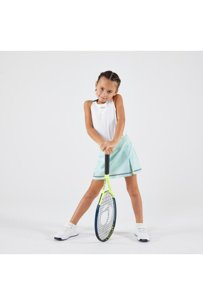 Kids Tennis Skirt - Light Green - TSK900 - 28