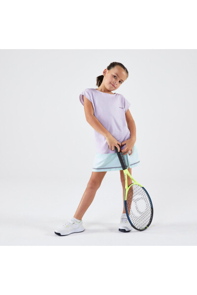 Kids Tennis Skirt - Light Green - TSK900 - 29