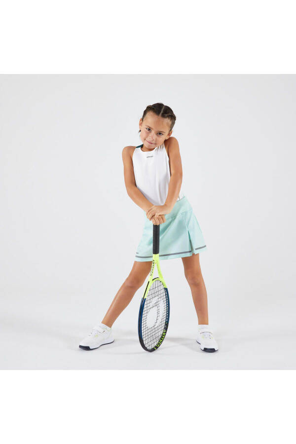 Kids Tennis Skirt - Light Green - TSK900 - 22