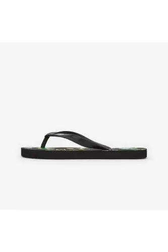 Kids Toe Separator Slippers - Black - 120 Vanlife - DECATHLON (1)