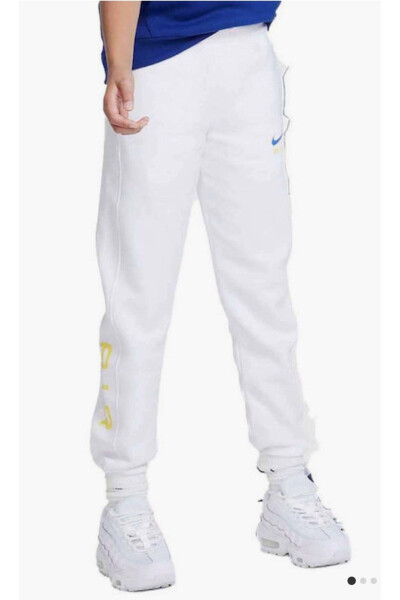 Kids Tracksuit Bottoms White dq9106-100 - 1