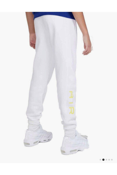 Kids Tracksuit Bottoms White dq9106-100 - 2