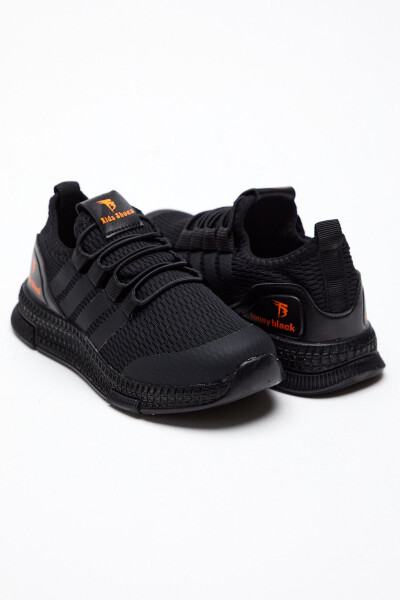 Kids Unisex Black Sport Shoes Tbqnt - 2