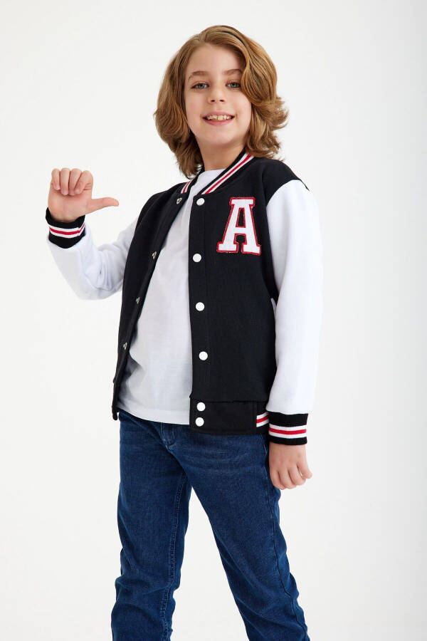 Kids Unisex Bomber College Jacket FS College Jacket - 1