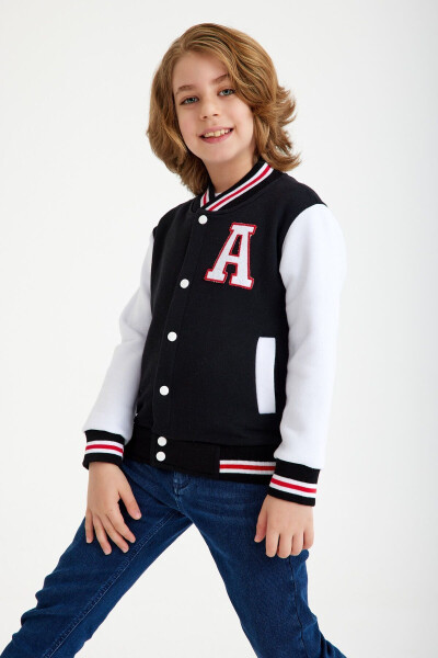 Kids Unisex Bomber College Jacket FS College Jacket - 4