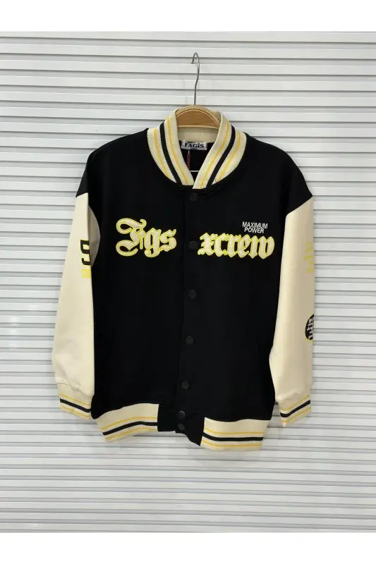 Kids Unisex College Jacket - CANBİX