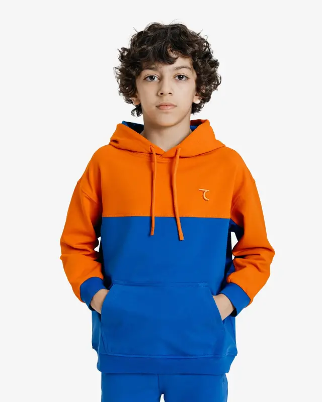 Kids's Sports Suit - СИНИЙ / ОРАНЖЕВЫЙ - 4