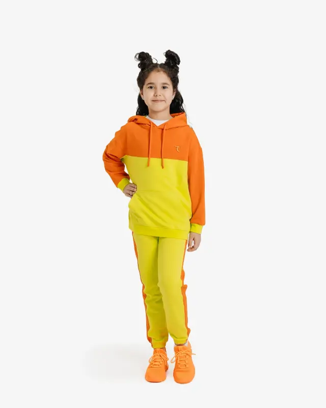 Kids's Sports Suit - ЖЁЛТЫЙ / ОРАНЖЕВЫЙ - 7SABER