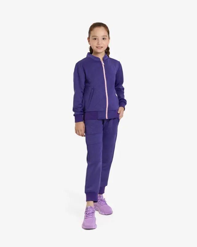 Kids's Sports Suit - VIOLET - 3