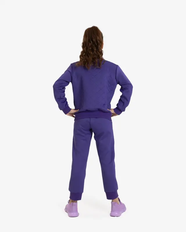 Kids's Sports Suit - VIOLET - 4