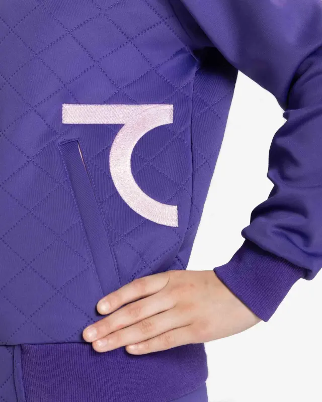 Kids's Sports Suit - VIOLET - 8