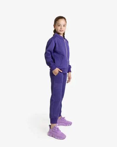 Kids's Sports Suit - VIOLET - 7SABER (1)