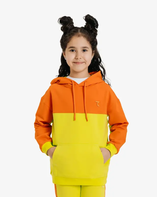 Kids's Sports Suit - ЖЁЛТЫЙ / ОРАНЖЕВЫЙ - 5