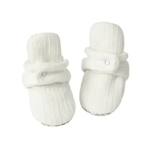 KIDSUN Infant Baby Boy Girl Cozy Fleece Bootie Newborn Stay On Slipper Winter Warm Gripper Non-Slip Crib Shoes - KIDSUN