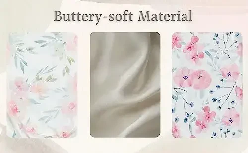 Giggle Angel Newborn Baby Sleeper Gown - Knotted Nightgown Coming Home Outfits for Baby Girl - 2-Piece Set With Hat - 5