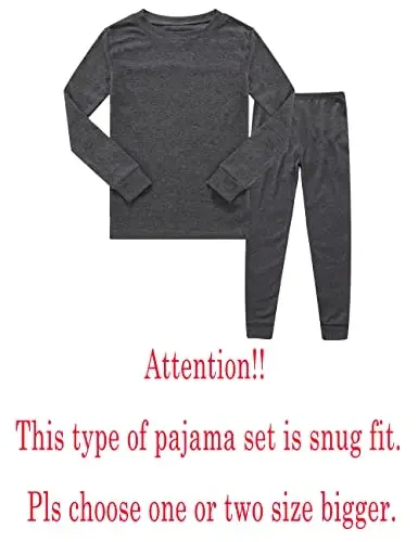 KikizYe Pajamas for Boys Pjs Kids Long sleeve Pijamas - KIKIZYE (1)