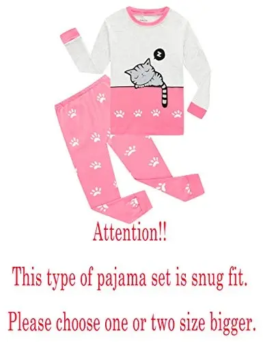 KikizYe Pajamas for Boys Pjs Kids Long sleeve Pijamas - 2