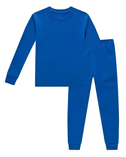 KikizYe Pajamas for Boys Pjs Kids Long sleeve Pijamas - 1