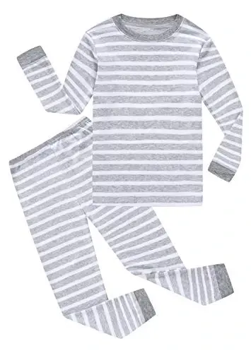 KikizYe Pajamas for Boys Pjs Kids Long sleeve Pijamas - 1