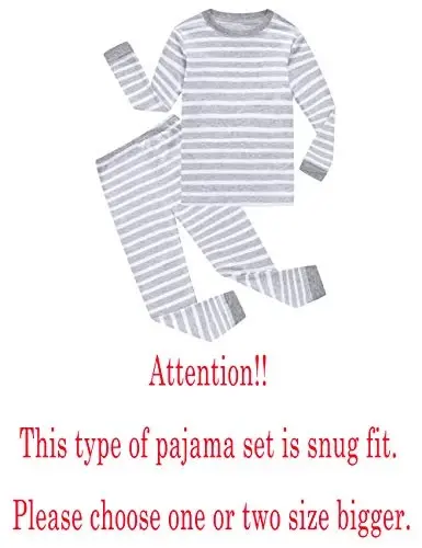 KikizYe Pajamas for Boys Pjs Kids Long sleeve Pijamas - 2