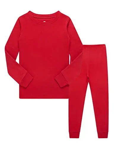 KikizYe Pajamas for Boys Pjs Kids Long sleeve Pijamas - 1