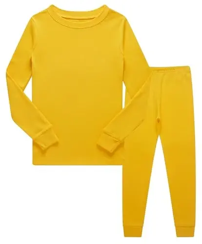 KikizYe Pajamas for Boys Pjs Kids Long sleeve Pijamas - 1