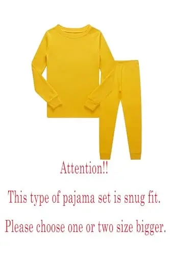 KikizYe Pajamas for Boys Pjs Kids Long sleeve Pijamas - 2