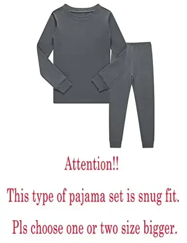 KikizYe Pajamas for Boys Pjs Kids Long sleeve Pijamas - MODAZONE (1)