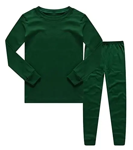 KikizYe Pajamas for Boys Pjs Kids Long sleeve Pijamas - 1