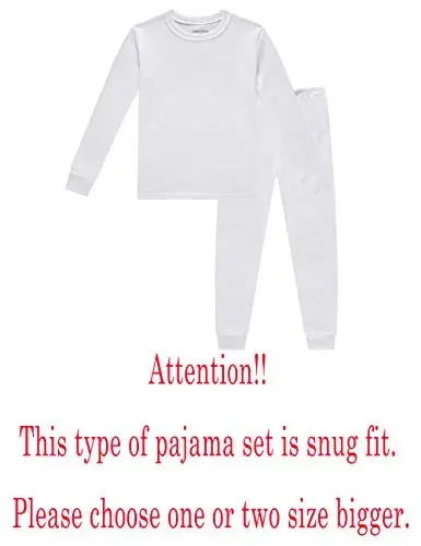 KikizYe Pajamas for Boys Pjs Kids Long sleeve Pijamas - 2