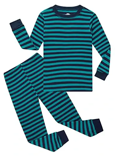 KikizYe O'g'il bolalar uchun pijama Bolalar uzun yengli pijamalar 